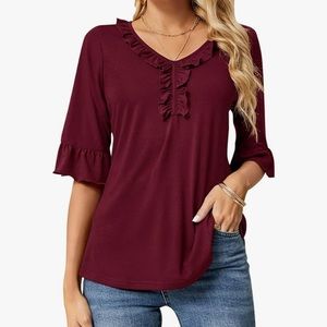 Ivicoer women’s bell sleeve top